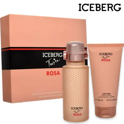 Iceberg Twice pink gift box for her EDT 125 ml + body lotion 100 ml