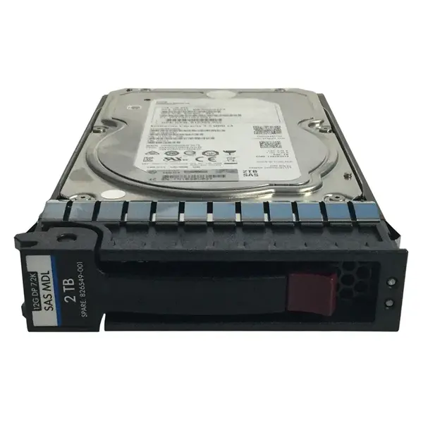 826549-001 HP 2TB 12Gb/s SAS 7200 3.5-Inch Hard Drive
