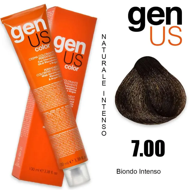 Crema Colorante Permanente Genus 100 Ml 7,00