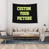 Custom Tapestry Upload Images Banners and Signs Customize For Bedroom 37 * 29 inch Horizontal