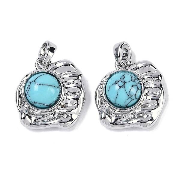 Synthetic Turquoise Pendants
