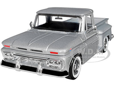 1966 GMC C1000 Fenderside Pickup Truck Silver Metallic \