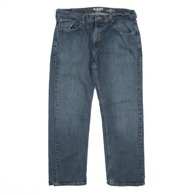 LEVI'S Denizen 285 Jeans Blue Denim Relaxed Straight Mens W38 L30