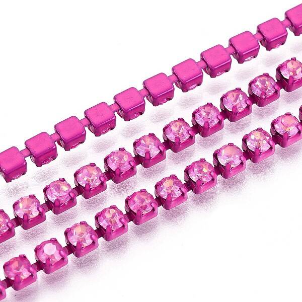 Iron Rhinestone Cup Chains