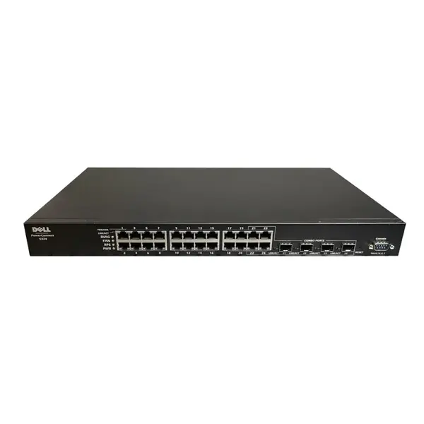 0XJ675 Dell 5324 24-Port + 4-Port SFP Layer 2 Switch