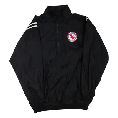 MAJESTIC Mens Pullover Jacket Black USA XL