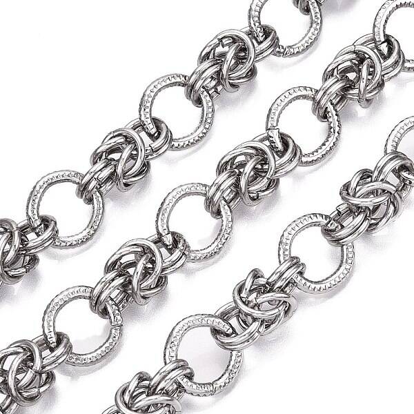 Alloy Round Ring Link Chains