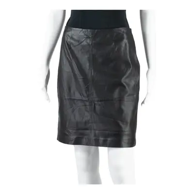 COMMA' Womens Straight Skirt Black Short UK 6