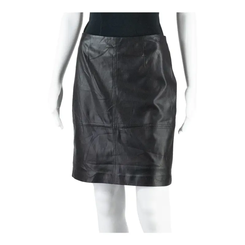COMMA' Womens Straight Skirt Black Short UK 6