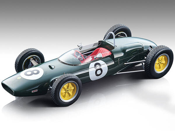 Lotus 21 #8 Jim Clark 3rd Place Formula One F1 French GP (1961) Limited Edition to 210 pieces Worldwide 1/18 Model Car by Tec...