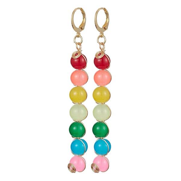 304 Stainless Steel Leverback Earrings