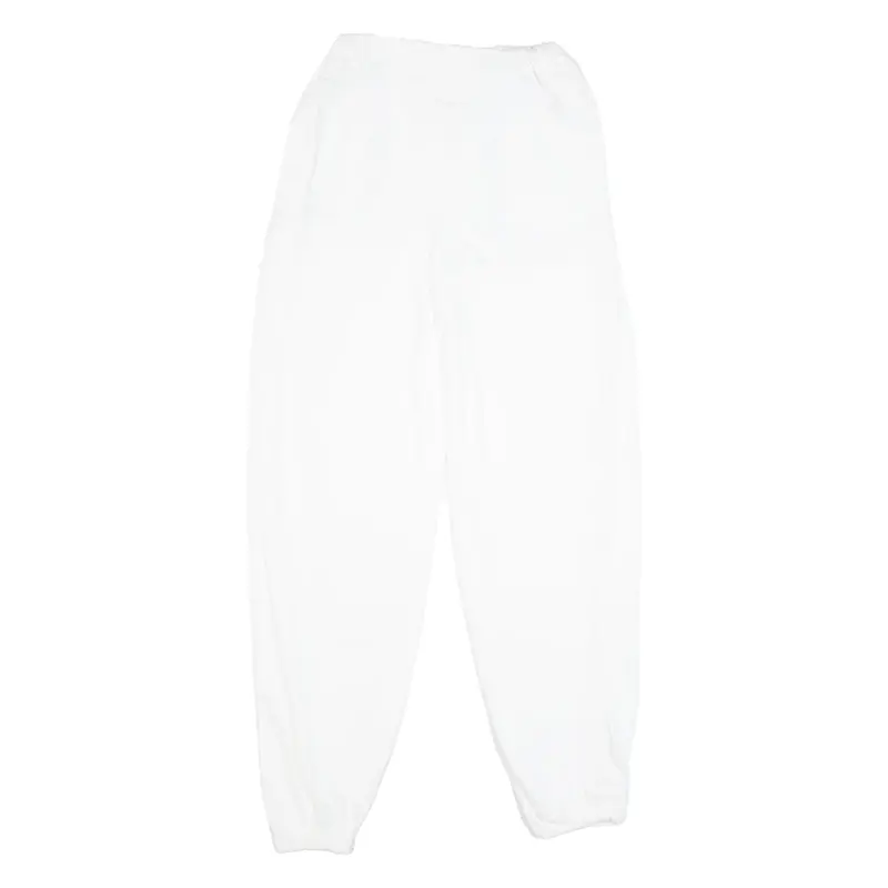 FREE LOOK Womens Joggers White 90s Tapered L W28 L31