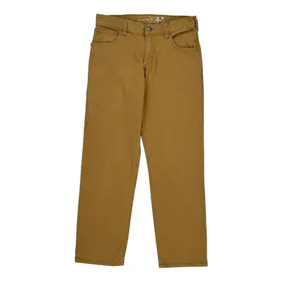 Carhartt Trousers - 28W 28L Brown Cotton Blend