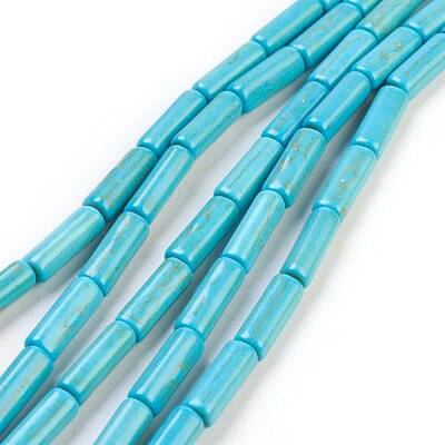 Synthetic Turquoise Beads Strands