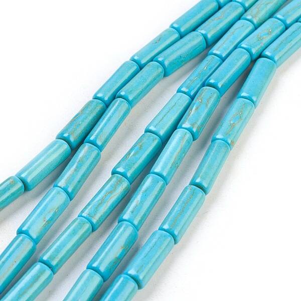 Synthetic Turquoise Beads Strands