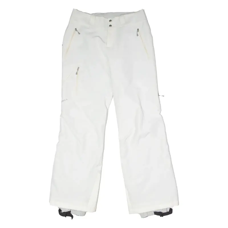 PATAGONIA Insulated Ski Womens Trousers White Slim Bootcut W34 L34