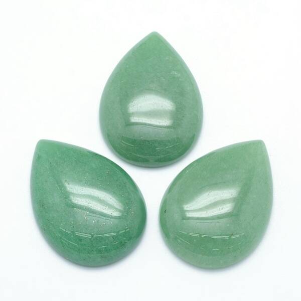 Natural Green Aventurine Cabochons