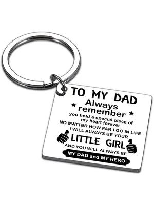 Personalized Summer Outfits 2024 Letter Pattern Slogan Metal Keychain, Square Shaped Stainless Steel Keychain for Men & Women...