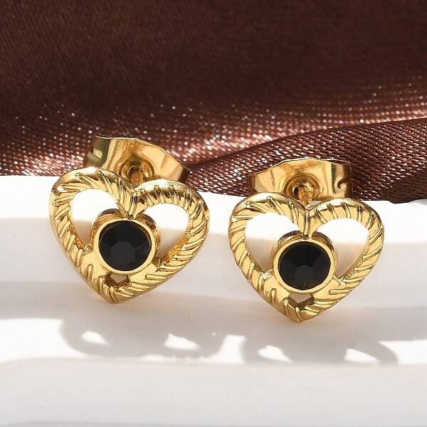 304 Stainless Steel Stud Earrings