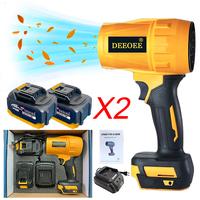 Cordless Turbo Jet Leaf Blower – High-Power Brushless Motor, Violent TurboFan for Car Drying, Dust Cleaning & Snow Removal ...