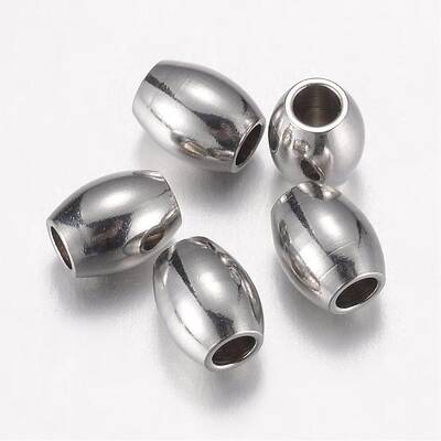 Tarnish Resistant 304 Stainless Steel Spacer Beads