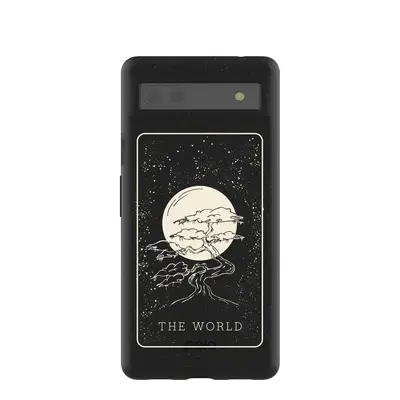 Black The World Google Pixel 6a Case
