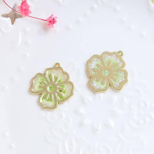 Alloy Enamel Pendants