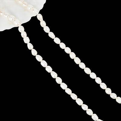1 Strand Natural Cultured Freshwater Pearl Beads Strands