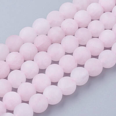 Natural Rose Quartz Bead Strands