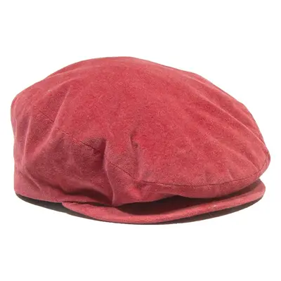 GIOVANNI DEMURTAS Womens Flat Cap Red S