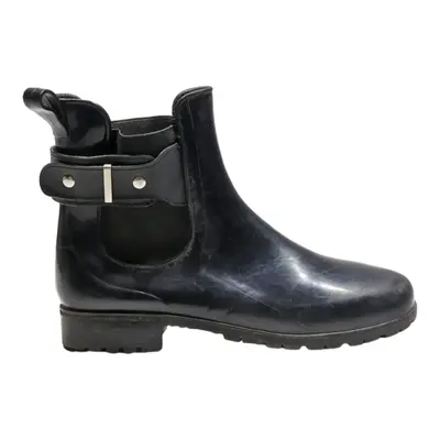 ESMARA Wellie Boots Black Synthetic Womens UK 4