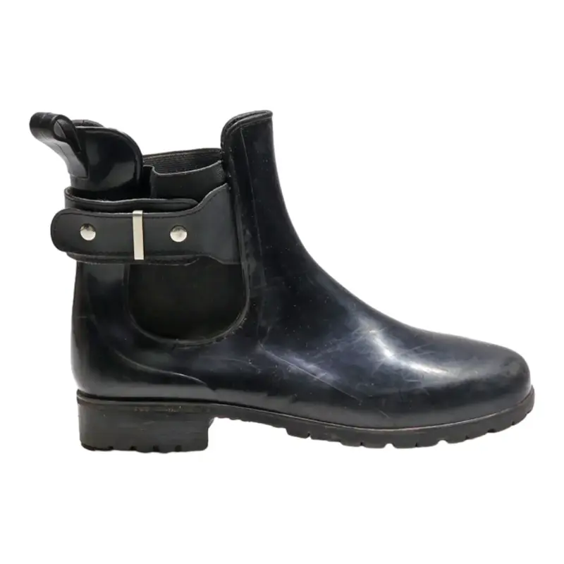 ESMARA Wellie Boots Black Synthetic Womens UK 4