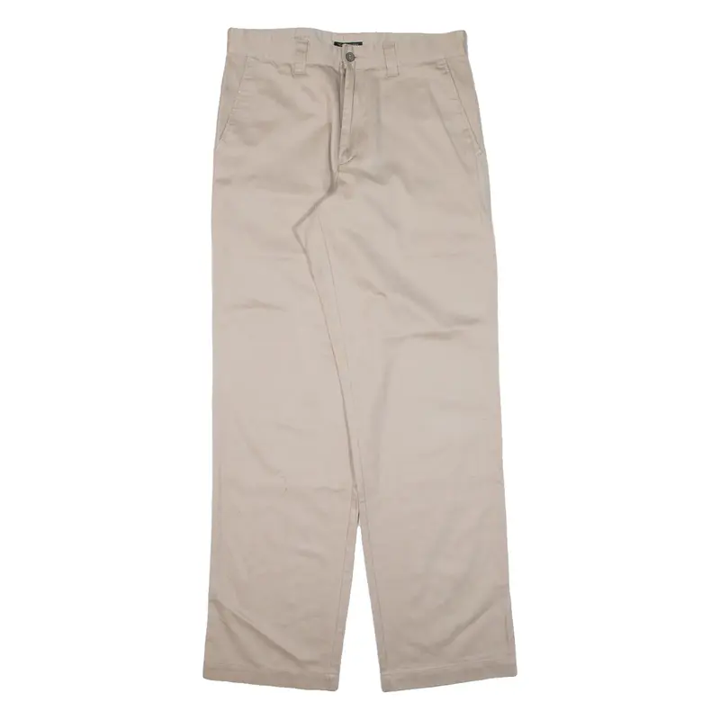 DOCKERS Mens Trousers Beige Regular Straight W31 L34