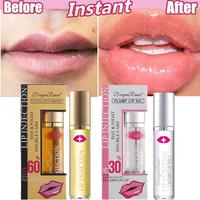 Volumizing Spicy Lip Gloss Serum – Hydrating & Nourishing Essential Oil Formula for Smooth, Fuller-Looking Lips | Anti-Wrin...