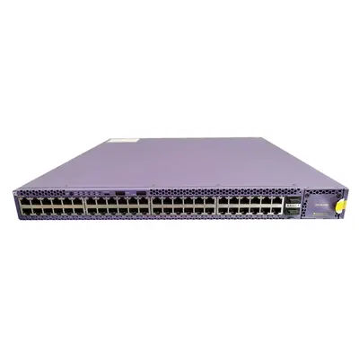 X465-48T Extreme Networks X465 48x RJ45 2x QSFP+ Stacking GbE Switch