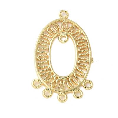 Brass Oval Chandelier Component Links