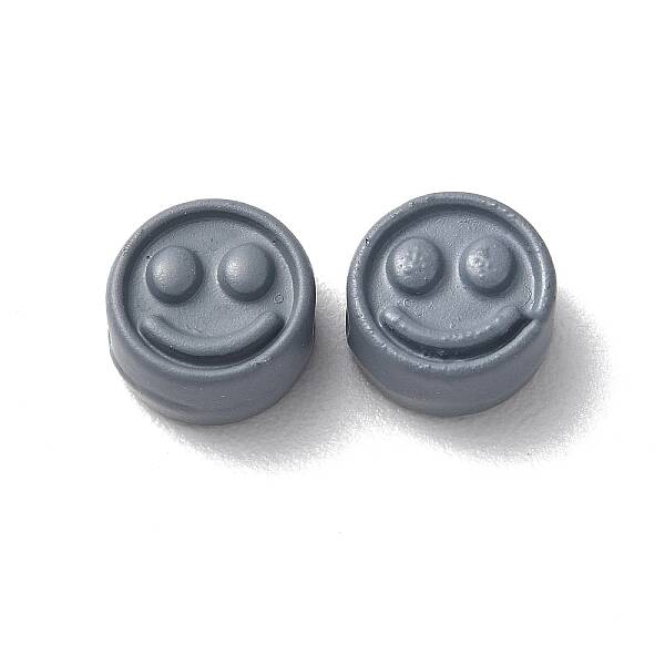 Spray Painted Alloy Beads