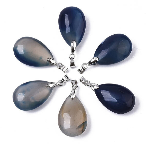 Natural Agate Pendants