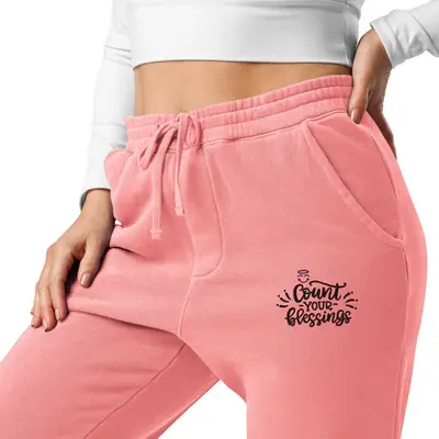 Blessed in Comfort - Count Your Blessings Sweatpants