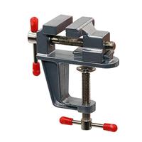 Light Duty Mini Table Clamp, Mini Work Table Vise Clamp, Table Bench Vice Craft Vise, DIY Craft Carving Tool for Jewelry Watc...