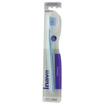 Inava Ortho-x Medium Orthodontic Toothbrush