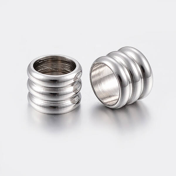 Tarnish Resistant 201 Stainless Steel Beads