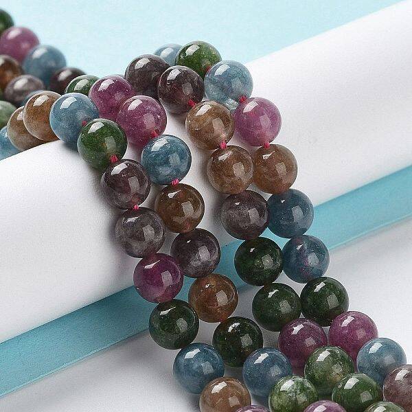 Dyed Natural Malaysia Jade Beads Strands