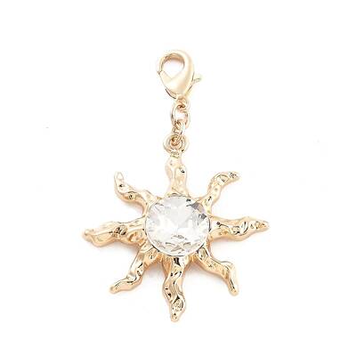 Alloy Rhinestone Pendant Decoration