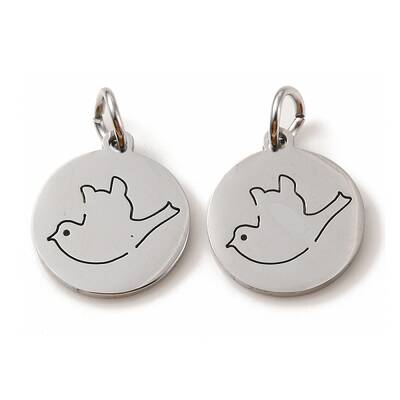 Non-Tarnish 304 Stainless Steel Charms