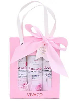 Vivaco Borsa Regalo Per Cosmetici All'Acqua Di Rose