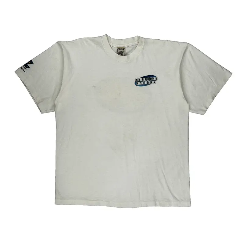 Missouri Lottery Alore Graphic T-Shirt - XL White Cotton