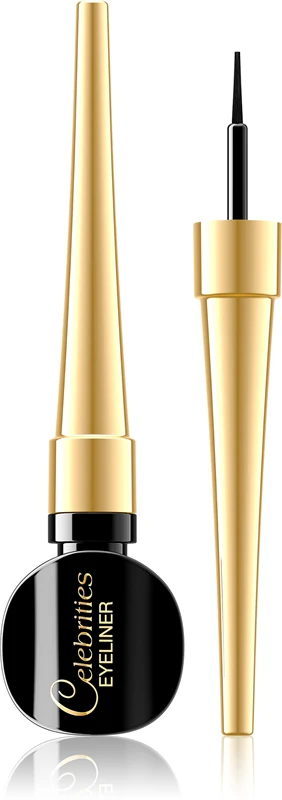 Eveline Celebrities Black Eyeliner 3 ml