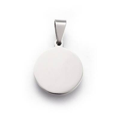 Tarnish Resistant 304 Stainless Steel Stamping Blank Tag Pendants