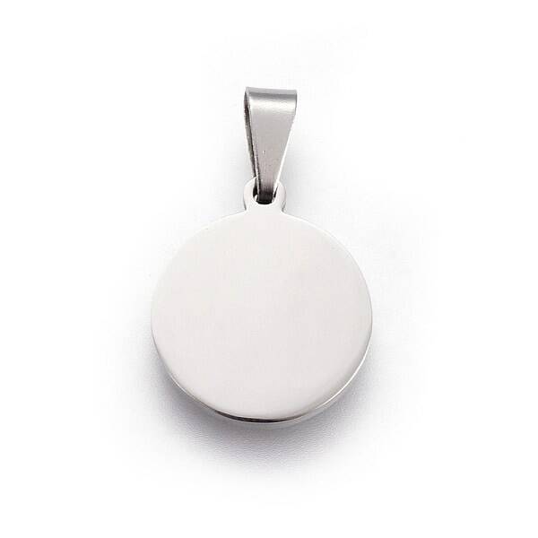 Tarnish Resistant 304 Stainless Steel Stamping Blank Tag Pendants
